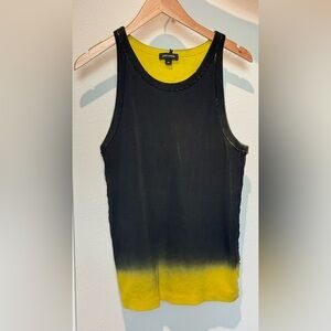 Marc Jacobs Yellow Top with Black Label